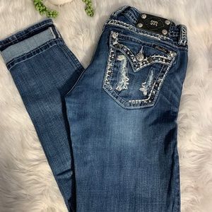 Miss Me Skinny Jeans size 30 length 33
